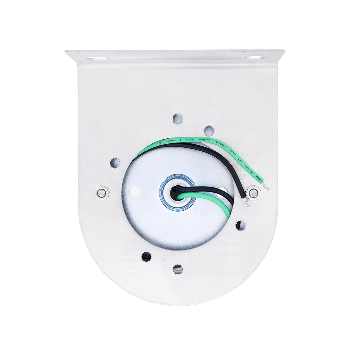 UltraBurst Glass Watermelon Light With Stainless Steel Light Bracket Kit-Red LED/Clear Lens - Thumbnail 6