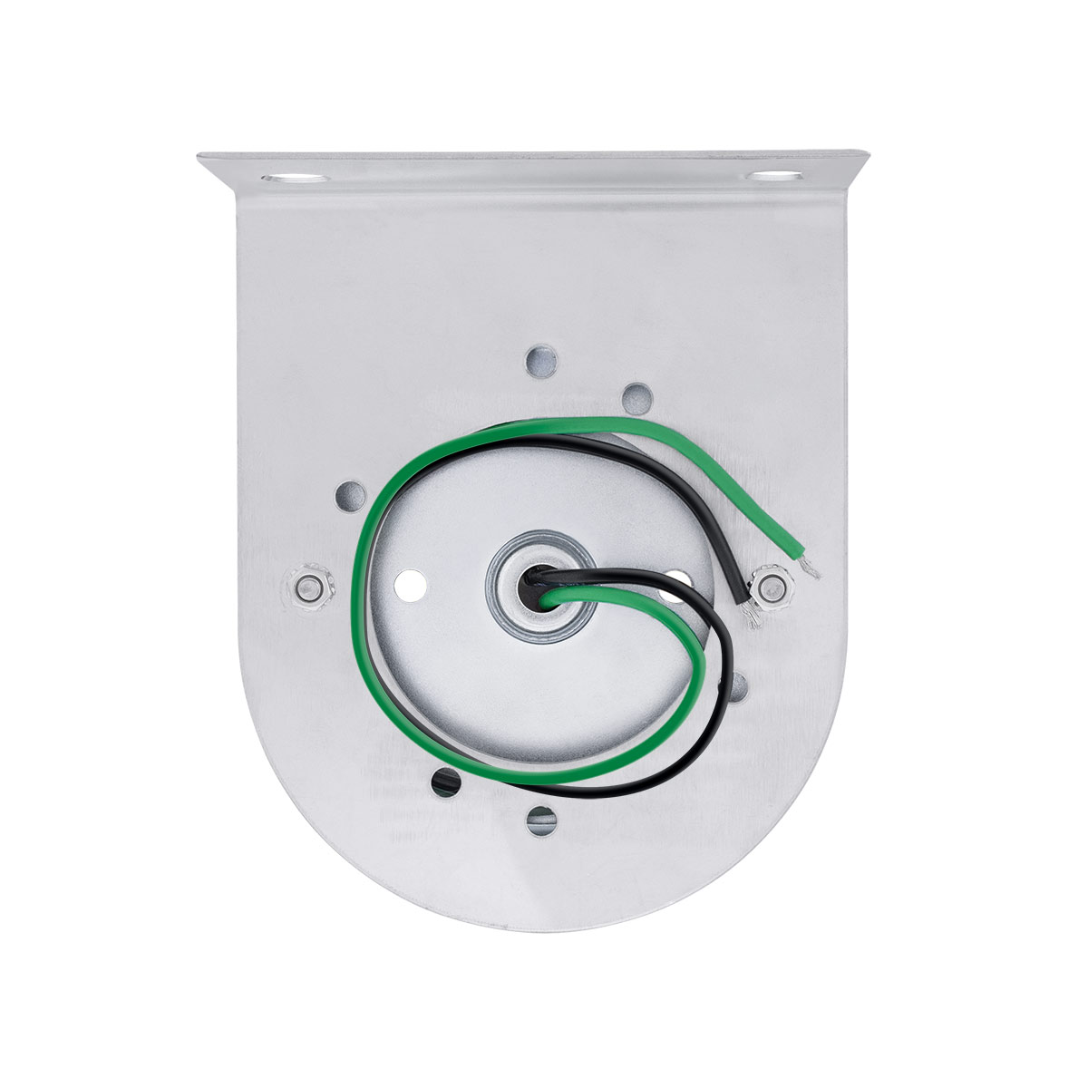 UltraBurst Glass Watermelon Light With Stainless Steel Light Bracket Kit-Red LED/Red Lens - Thumbnail 6