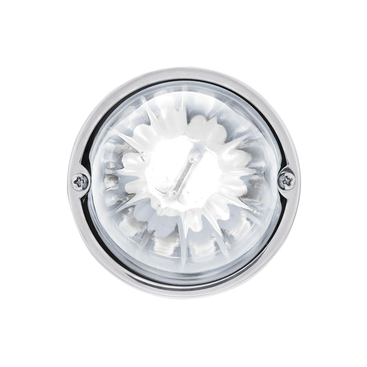 UltraBurst Glass Watermelon Light Flush Mount Kit-White LED/Clear Lens - Thumbnail 3