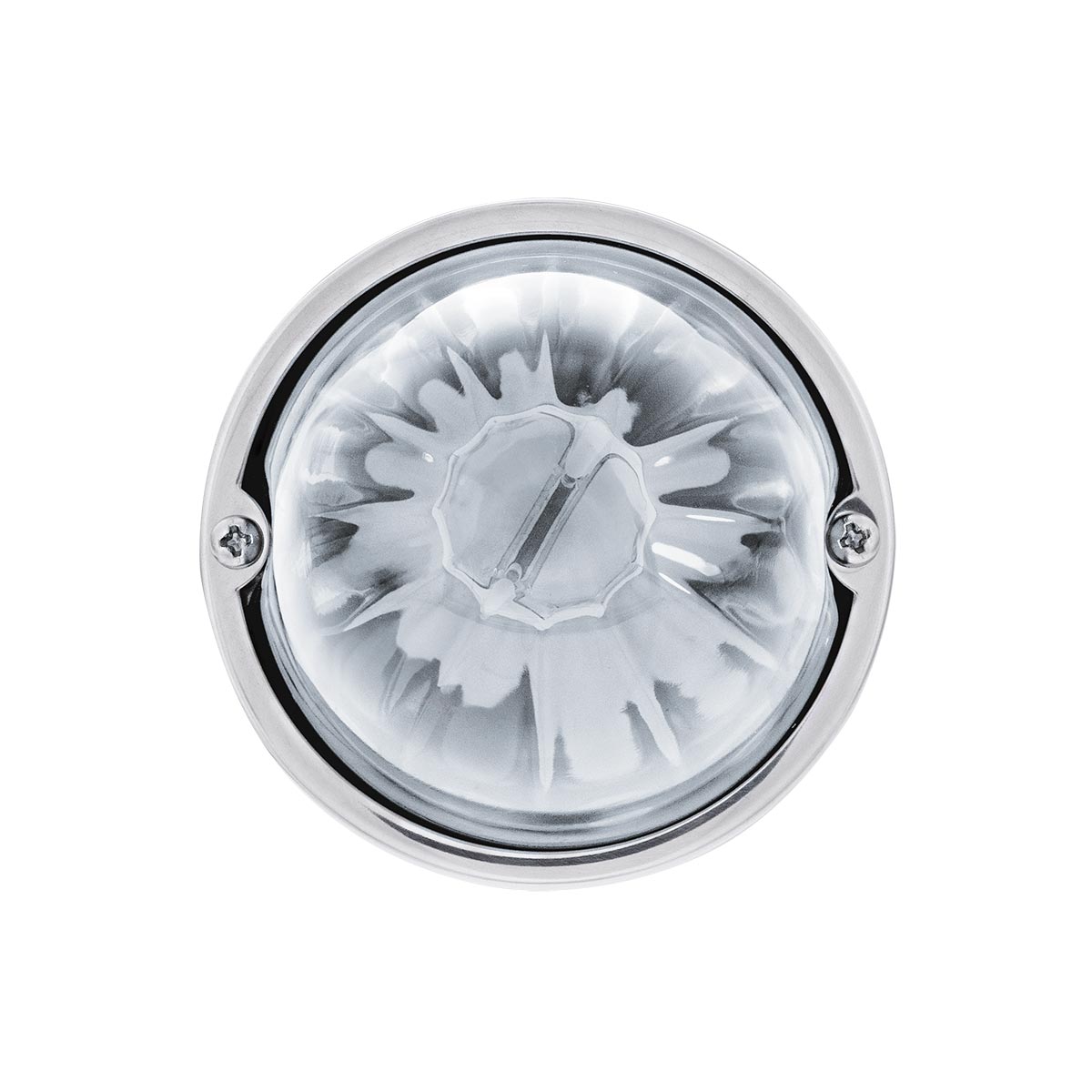 UltraBurst Glass Watermelon Light Flush Mount Kit-White LED/Clear Lens - Thumbnail 4