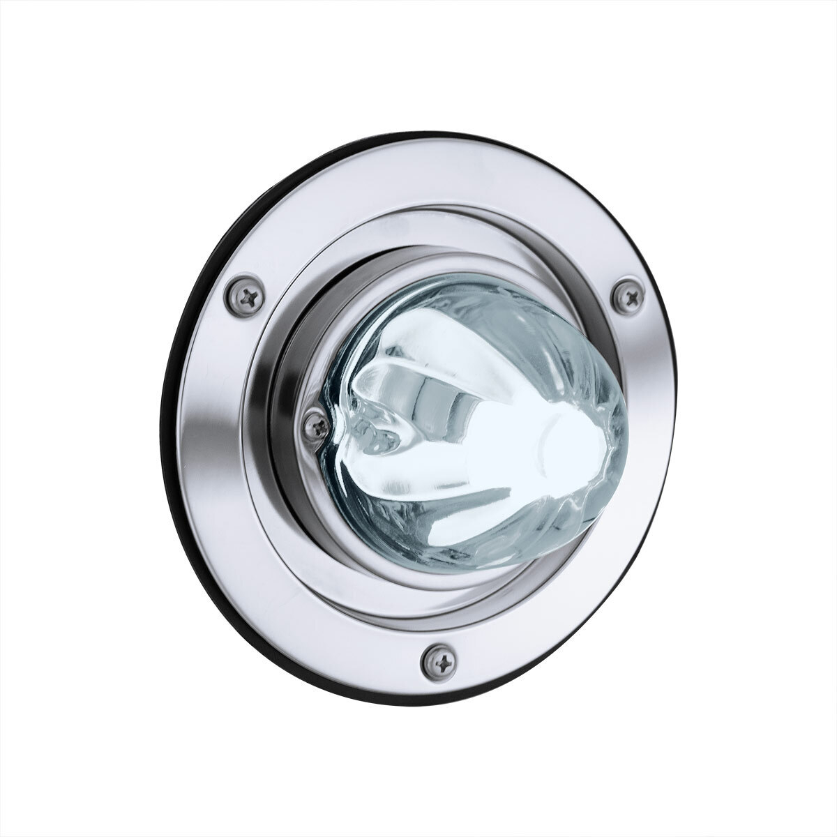 Dual Function Glass Watermelon Sleeper Bunk Kit With 304 Stainless Steel Bezel & LED Bulb-Clear Lens/White LED - Thumbnail 14