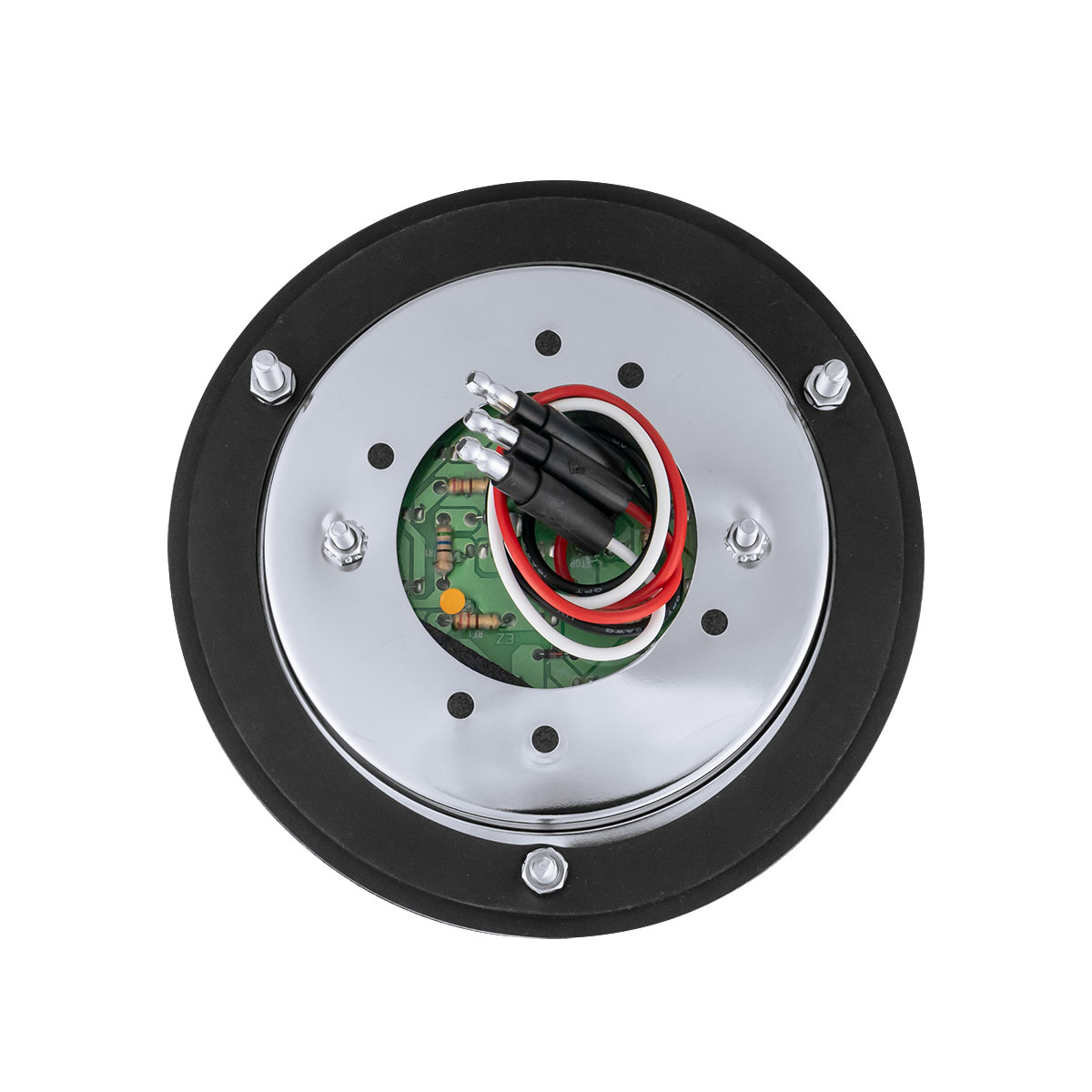 17 LED Dual Function Watermelon Reflector Sleeper Bunk Kit With 304 SS Bezel-Amber LED/Amber Lens - Thumbnail 8