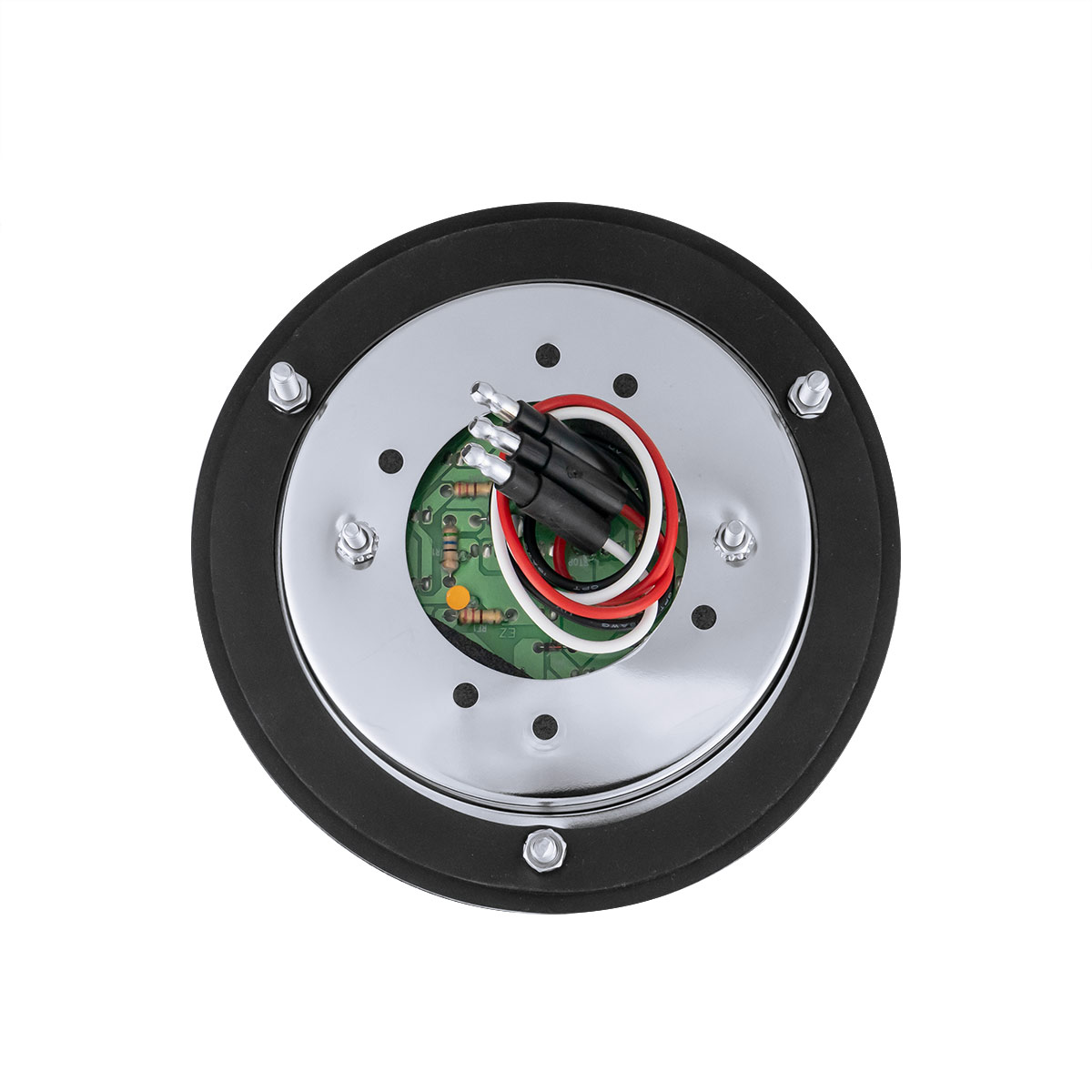 17 LED Dual Function Watermelon Reflector Light Sleeper Bunk Kit With 304 SS Bezel-Red LED/Clear Lens - Thumbnail 8