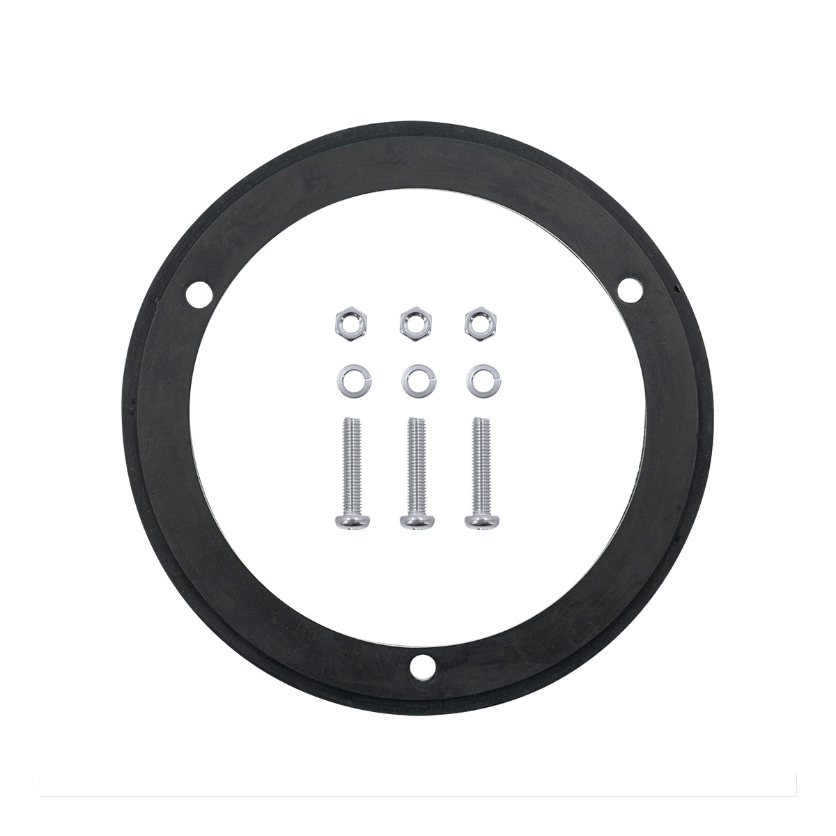 17 LED Dual Function Watermelon Reflector Light Sleeper Bunk Kit With 304 SS Bezel-Red LED/Clear Lens - Thumbnail 9