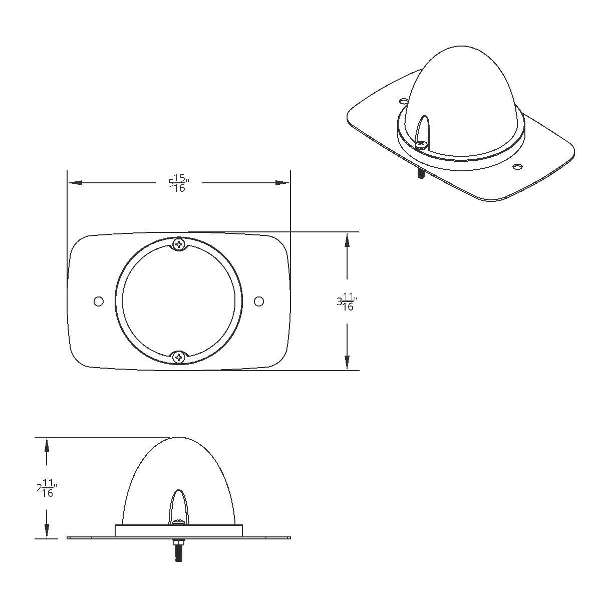 304 SS Turn Signal Light Kit W/ 17 LED Double Fury Watermelon For 2008-2017 FL Cascadia-Amber & Red LED - Thumbnail 13