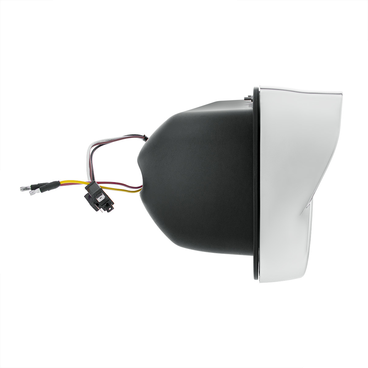 High Power Chrome LED Headlight With Turn Signal And Position Light-Driver - Thumbnail 5