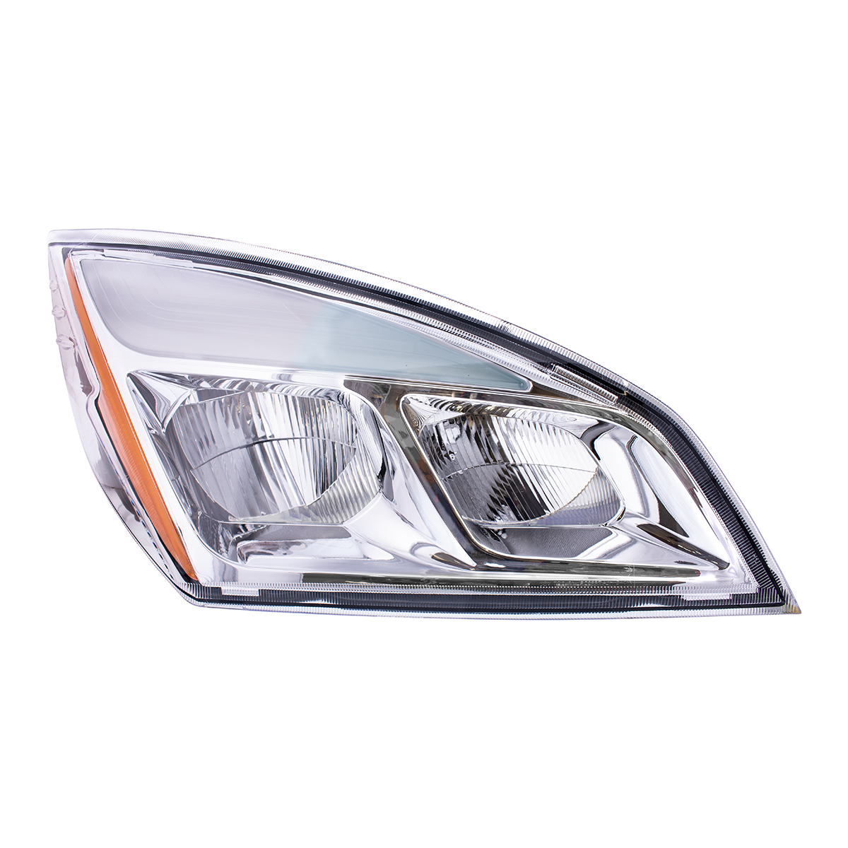 Chrome LED Headlight For 2018-2024 Freightliner Cascadia - Passenger - Thumbnail 6