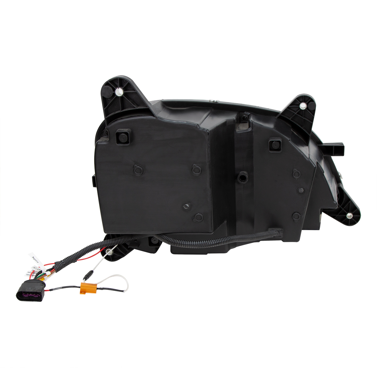 Black 10 LED Headlight For Peterbilt 587 (2010-2016) & 579 (2012-2021) - Driver Side - Thumbnail 5