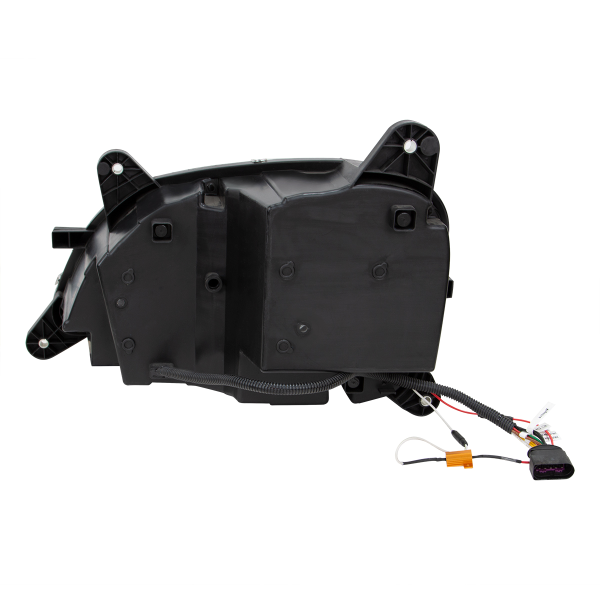 Black 10 LED Headlight For Peterbilt 587 (2010-2016) & 579 (2012-2021) - Passenger Side - Thumbnail 5