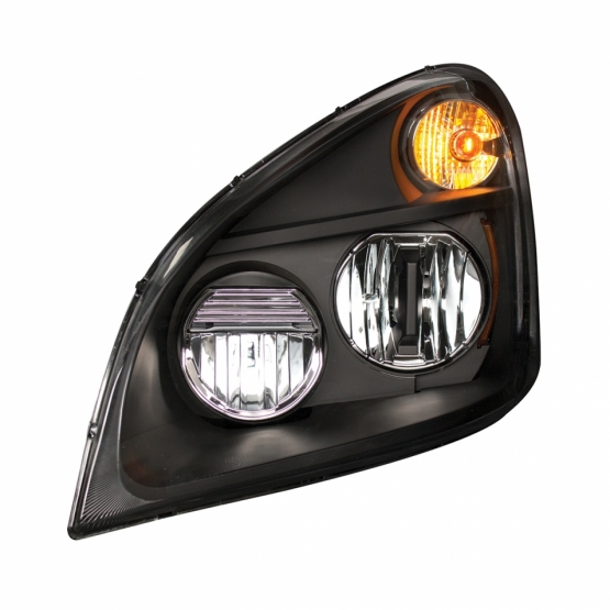 "Blackout" LED Headlight For 2008-2017 Freightliner Cascadia - Driver - Thumbnail 3