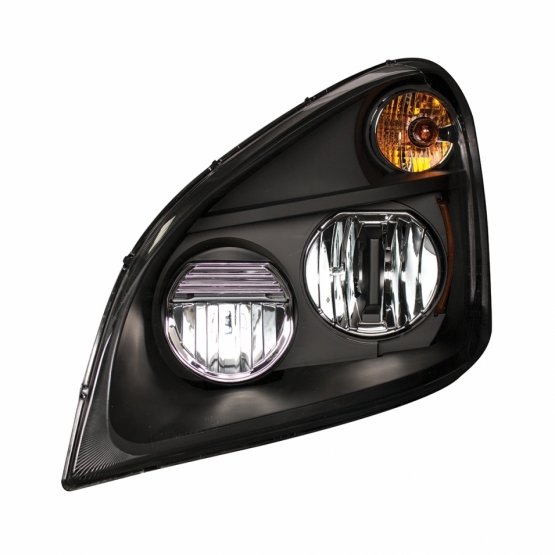 "Blackout" LED Headlight For 2008-2017 Freightliner Cascadia - Driver - Thumbnail 4
