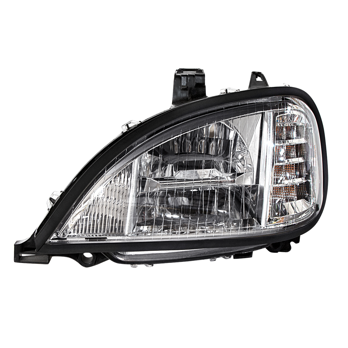 Chrome LED Headlight For 2001-2020 Freightliner Columbia - Driver - Thumbnail 4
