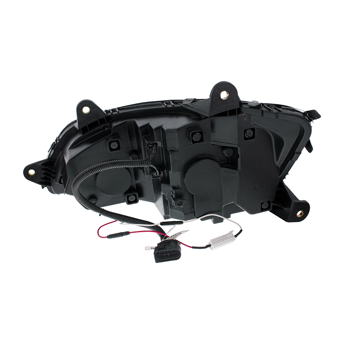 Chrome LED Headlight With Sequential Turn Signal & Position Light Bars For 2008-17 Kenworth T660 - Passenger - Thumbnail 5