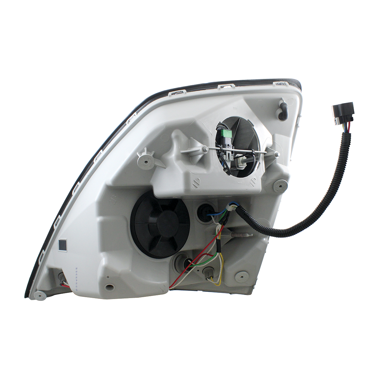 Chrome Headlight For 2003-2017 Volvo VN - Passenger - Competition Series - Thumbnail 3