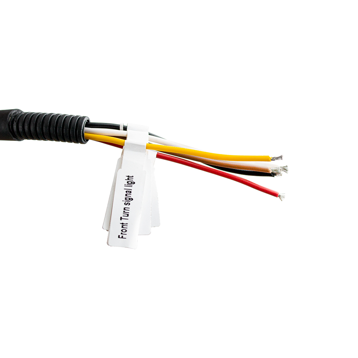 High Power LED Black Projection Headlight Assembly With Mounting Arm & Turn Signal - Passenger - Thumbnail 11