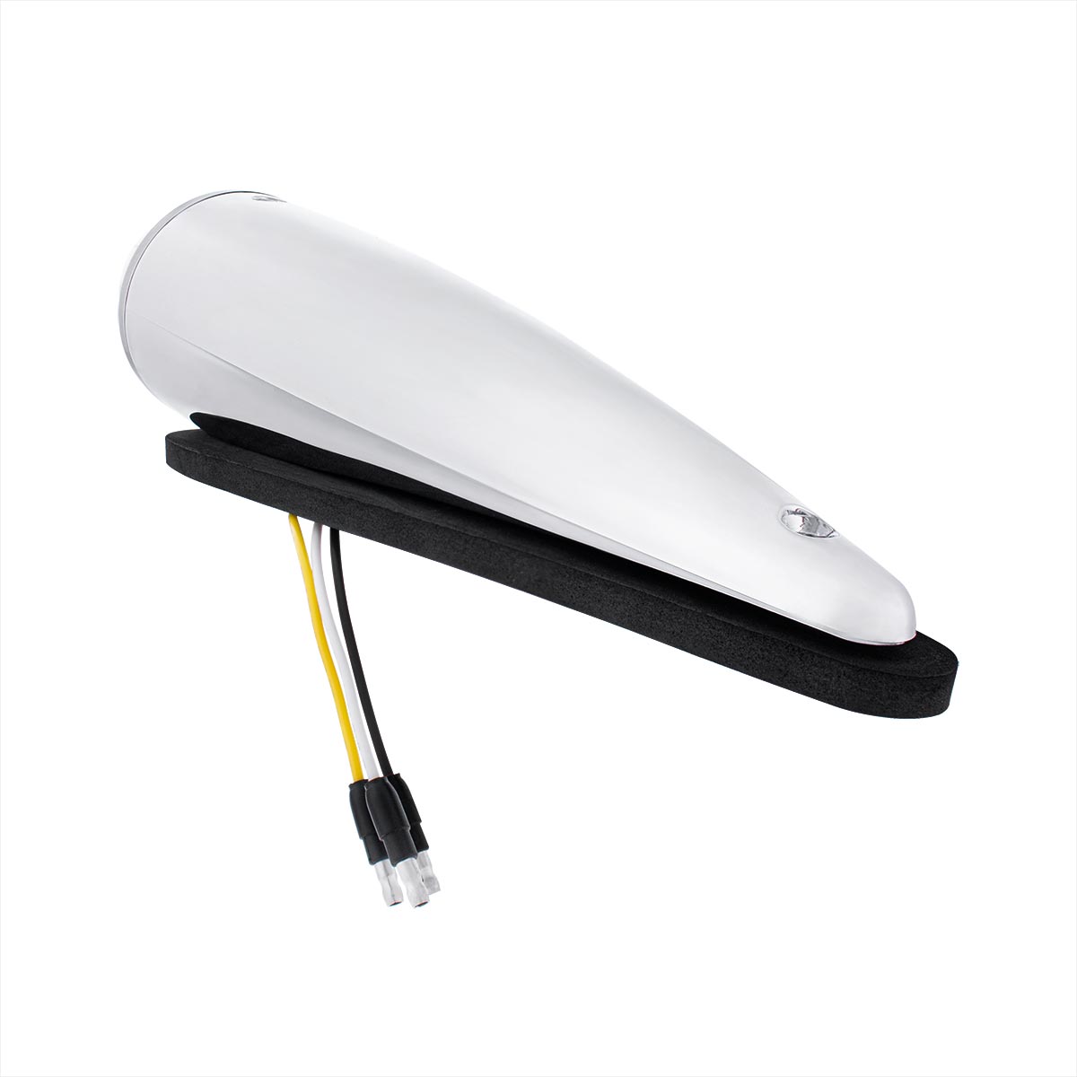 17 LED Watermelon Double Fury Light Torpedo Cab Light - Amber & Blue LED/Clear Lens - Thumbnail 14