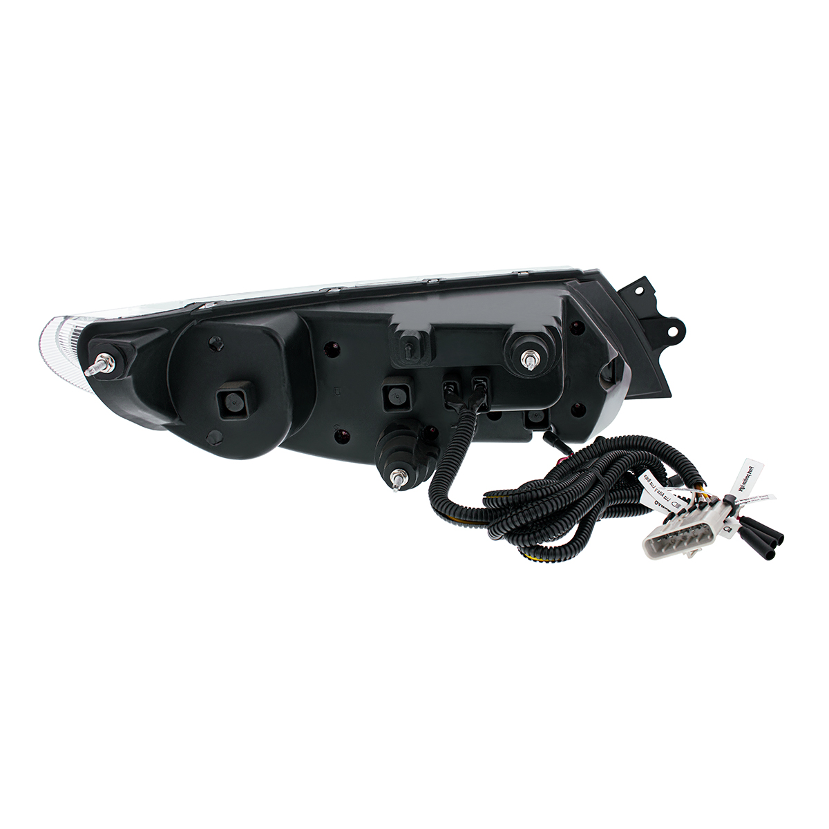 Black LED Projector Headlight With Rear Facing Turn Signal For International Durastar 2002-2018 - Driver - Thumbnail 5