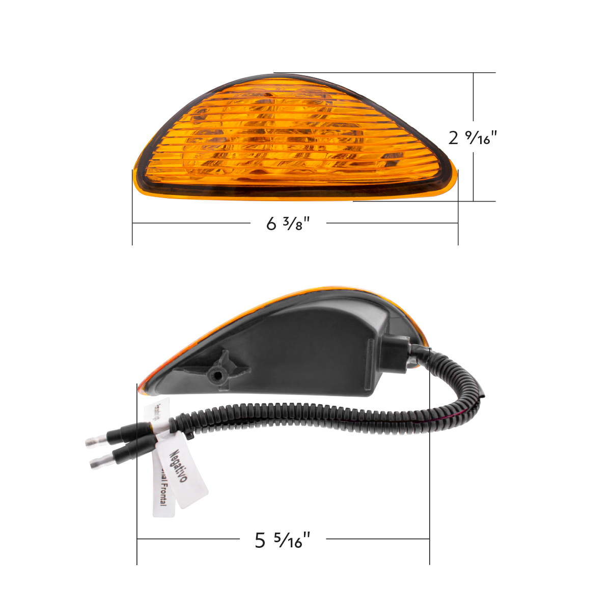 6 LED Rear Facing Turn Signal & Parking Light For IH Durastar (2003-2018) & MV (2019-2022) - Driver - Thumbnail 8