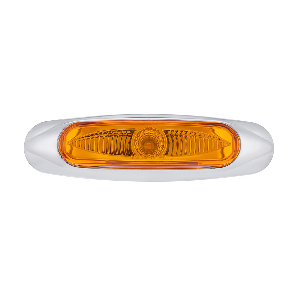 5-3/4" Wide 3 LED ViperEye Light (Clearance/Marker) - Amber LED/Amber Lens