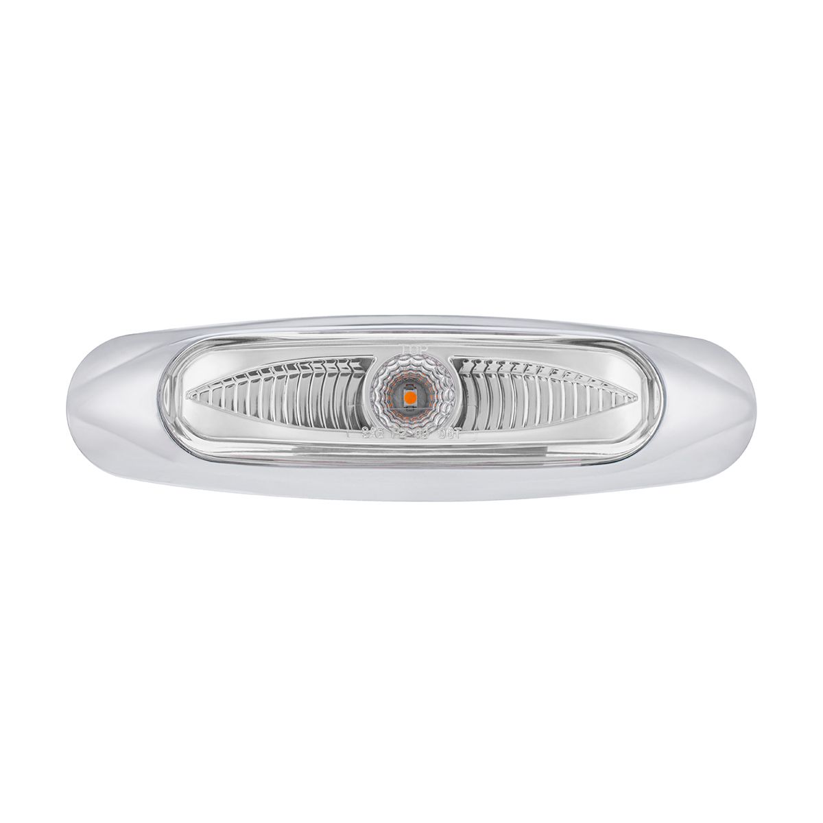 5-3/4" Wide 3 LED ViperEye Light (Clearance/Marker) - Amber LED/Clear Lens