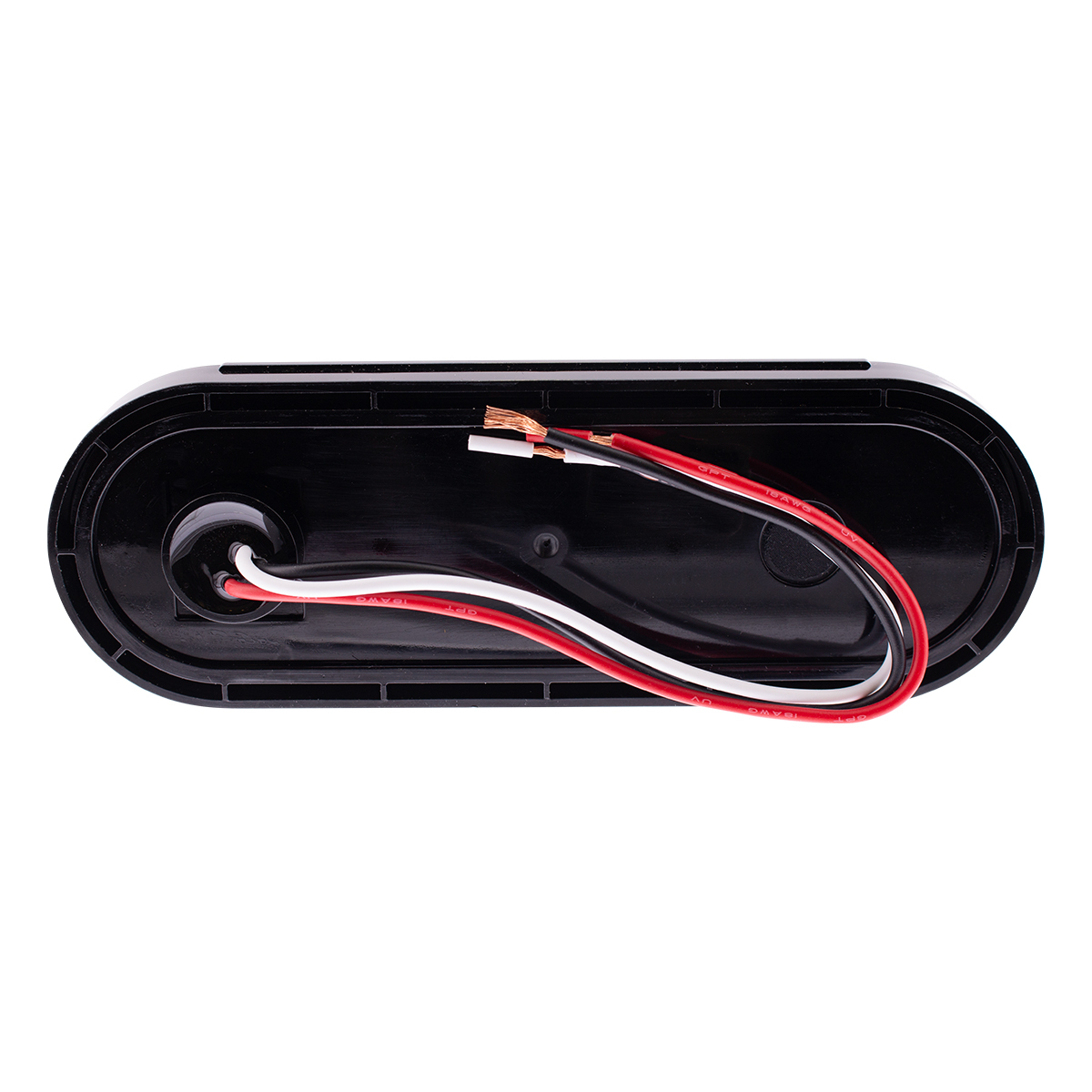 10 LED 6" Oval Light (Turn Signal) With Heated Lens - Amber LED/Amber Lens - Thumbnail 6