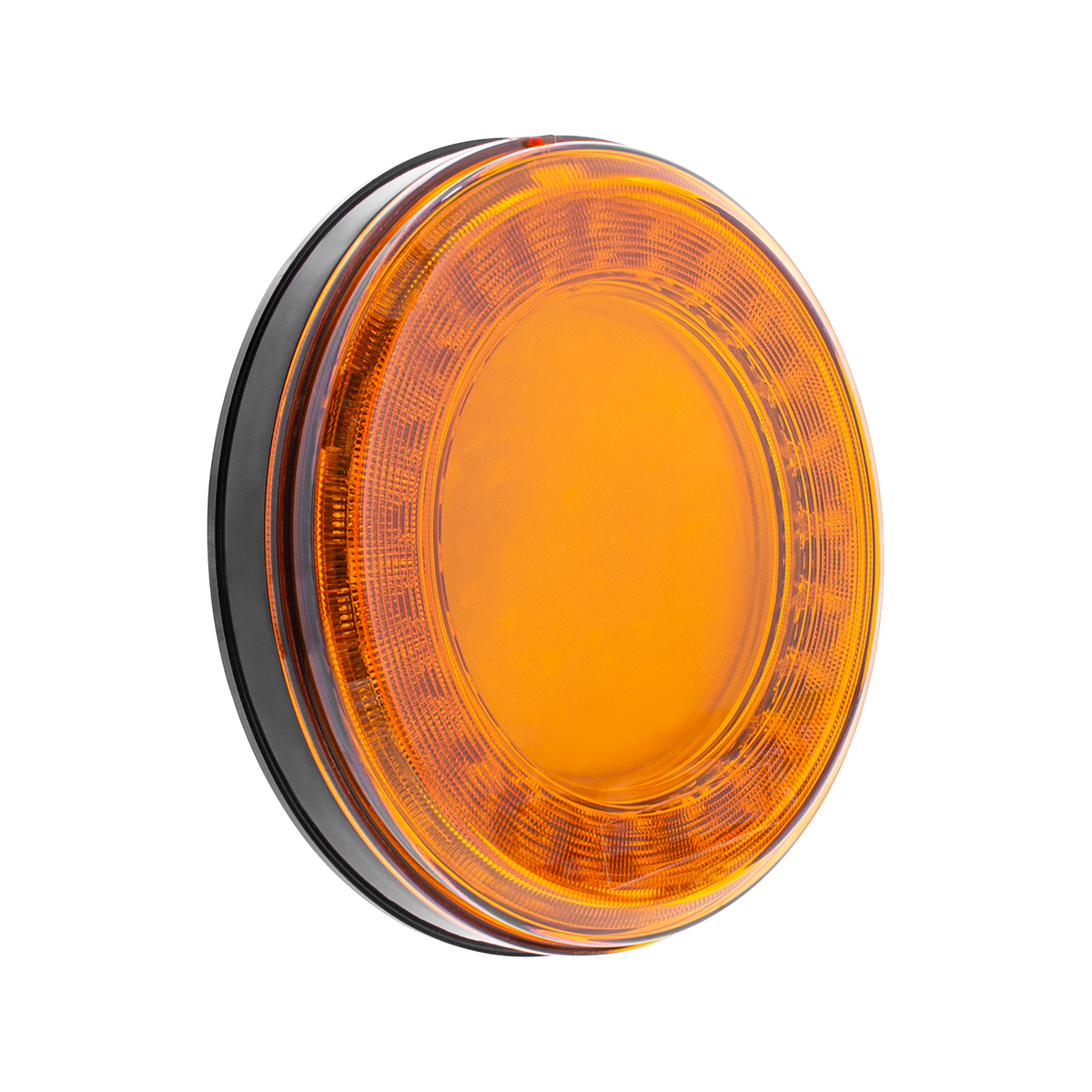 33 LED 4" Round Lumos Light S-Series (Turn Signal) - Amber LED/Amber Lens - Thumbnail 4