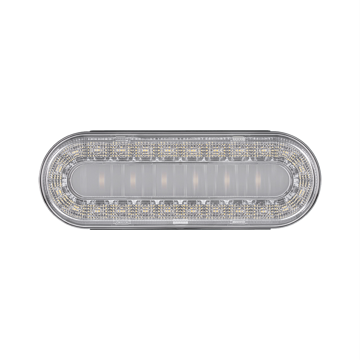 30 LED 6" Oval Lumos Light I-Series (Back-Up) - White LED/Clear Lens - Thumbnail 2