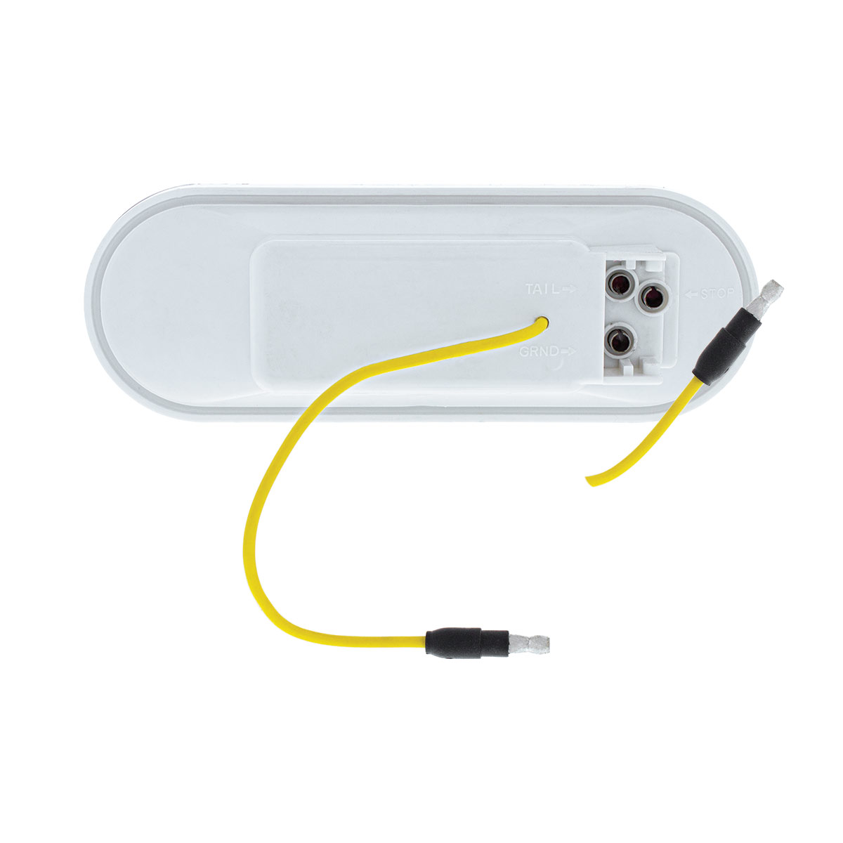 13 LED 6" Oval Double Fury Light (Stop & Turn)-Red & Amber LED/Clear Lens - Thumbnail 10