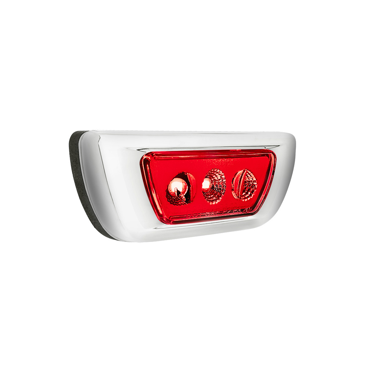 3 LED Double Fury Cab Light For 2013-2021 Kenworth T680 & 2012-2021 Peterbilt 579-Amber & Red LED - Thumbnail 6