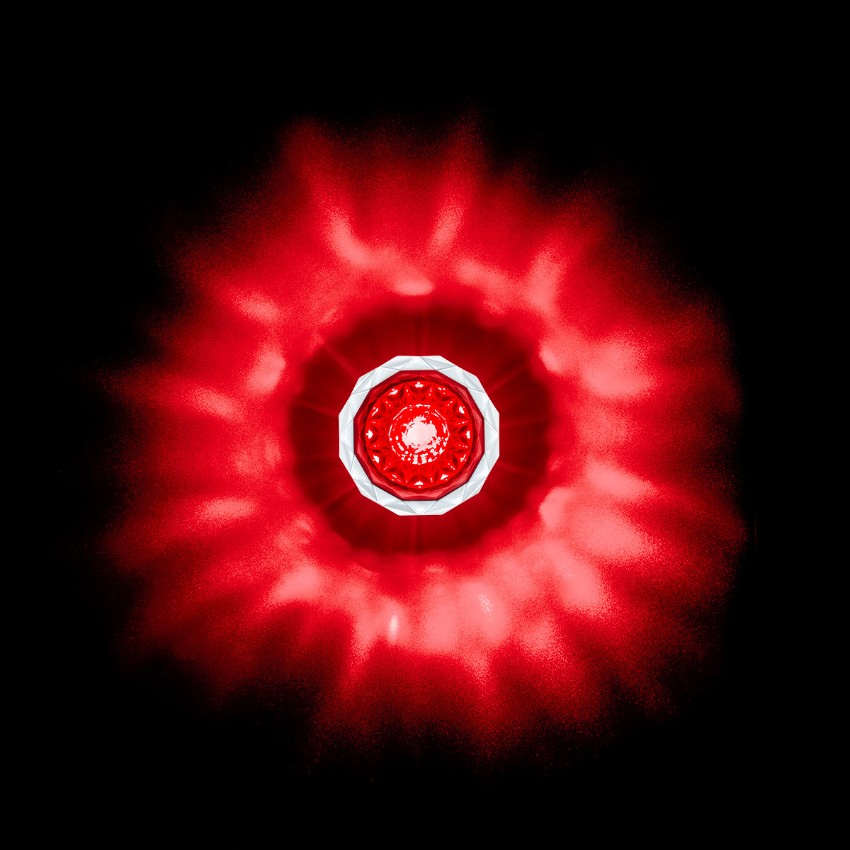 2 LED Dual Function Mini Crystal Watermelon Light (Clearance/Marker)-Red LED/Red Lens - Thumbnail 9