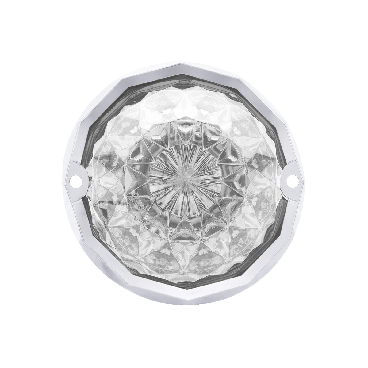 Double Fury 19 LED Dual Function Crystal Watermelon Light Kit With Bezel-Amber & White LED/Clear Lens - Thumbnail 11