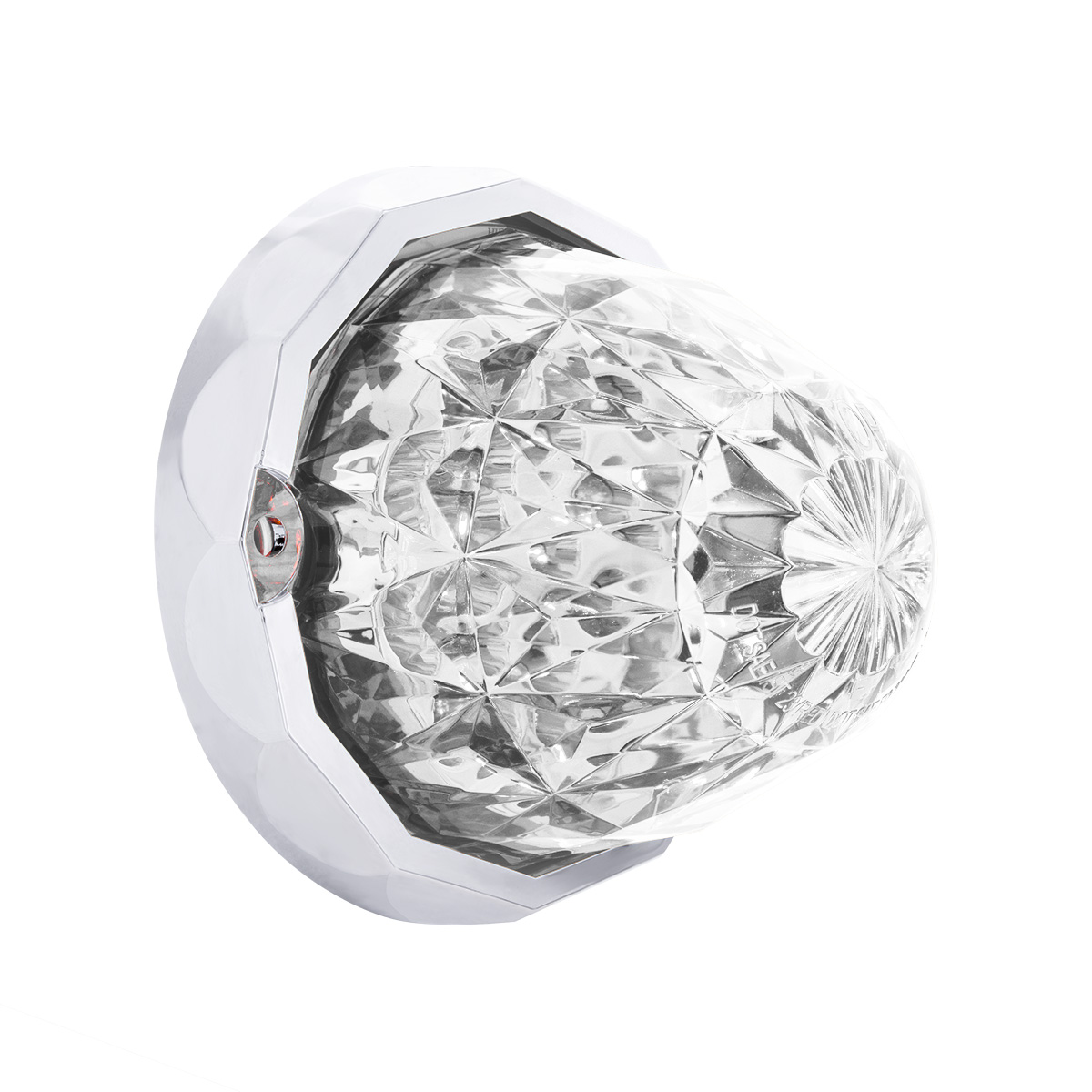 Double Fury 19 LED Dual Function Crystal Watermelon Light Kit With Bezel-Red & White LED/Clear Lens - Thumbnail 6