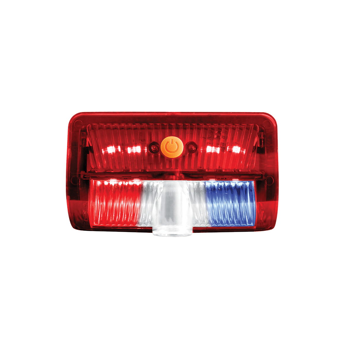 9 LED Interior Door Light With American Flag Courtesy Projector Light For 2006+ Kenworth & Peterbilt Trucks