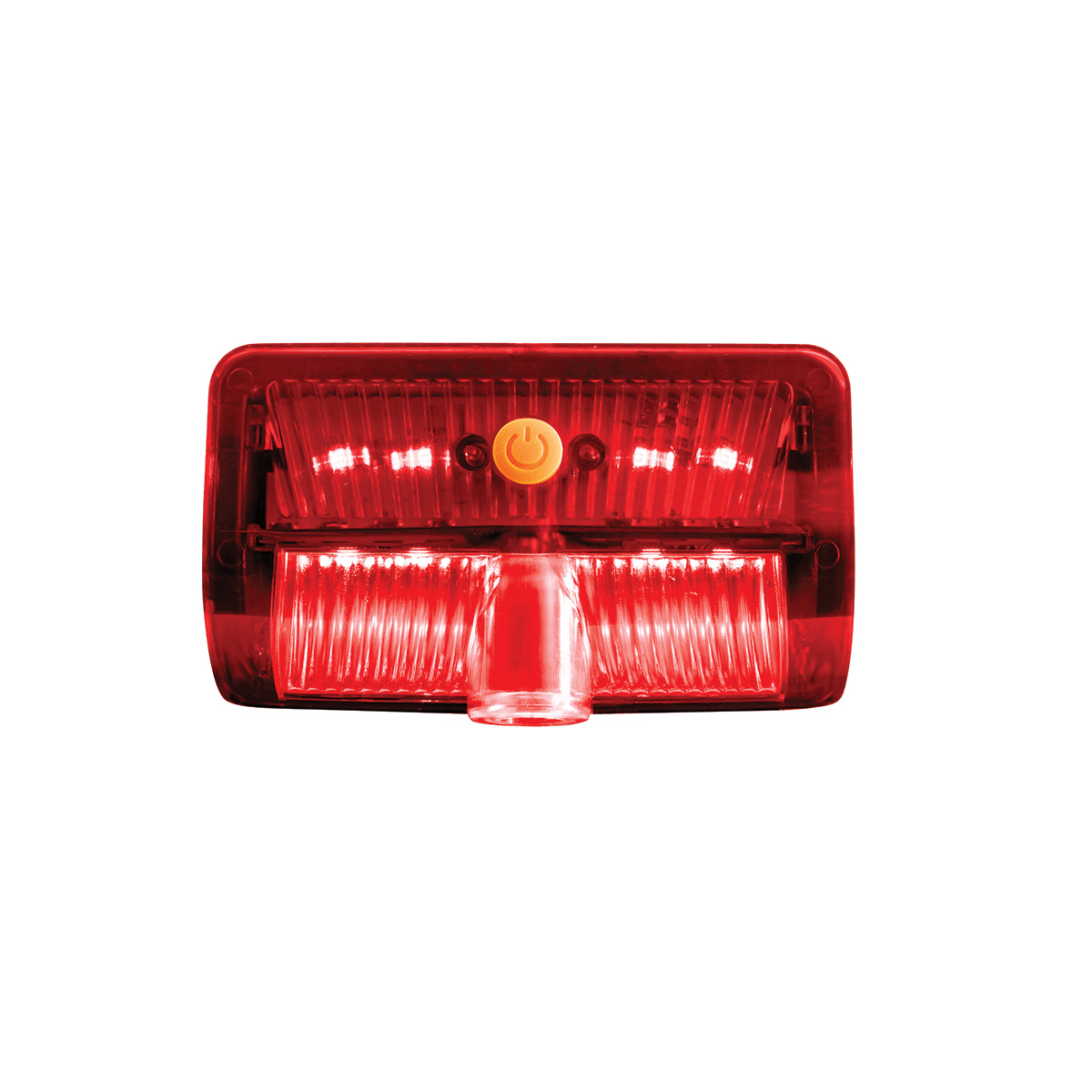 9 LED Interior Door Light With American Flag Courtesy Projector Light For 2006+ Kenworth & Peterbilt Trucks - Thumbnail 6