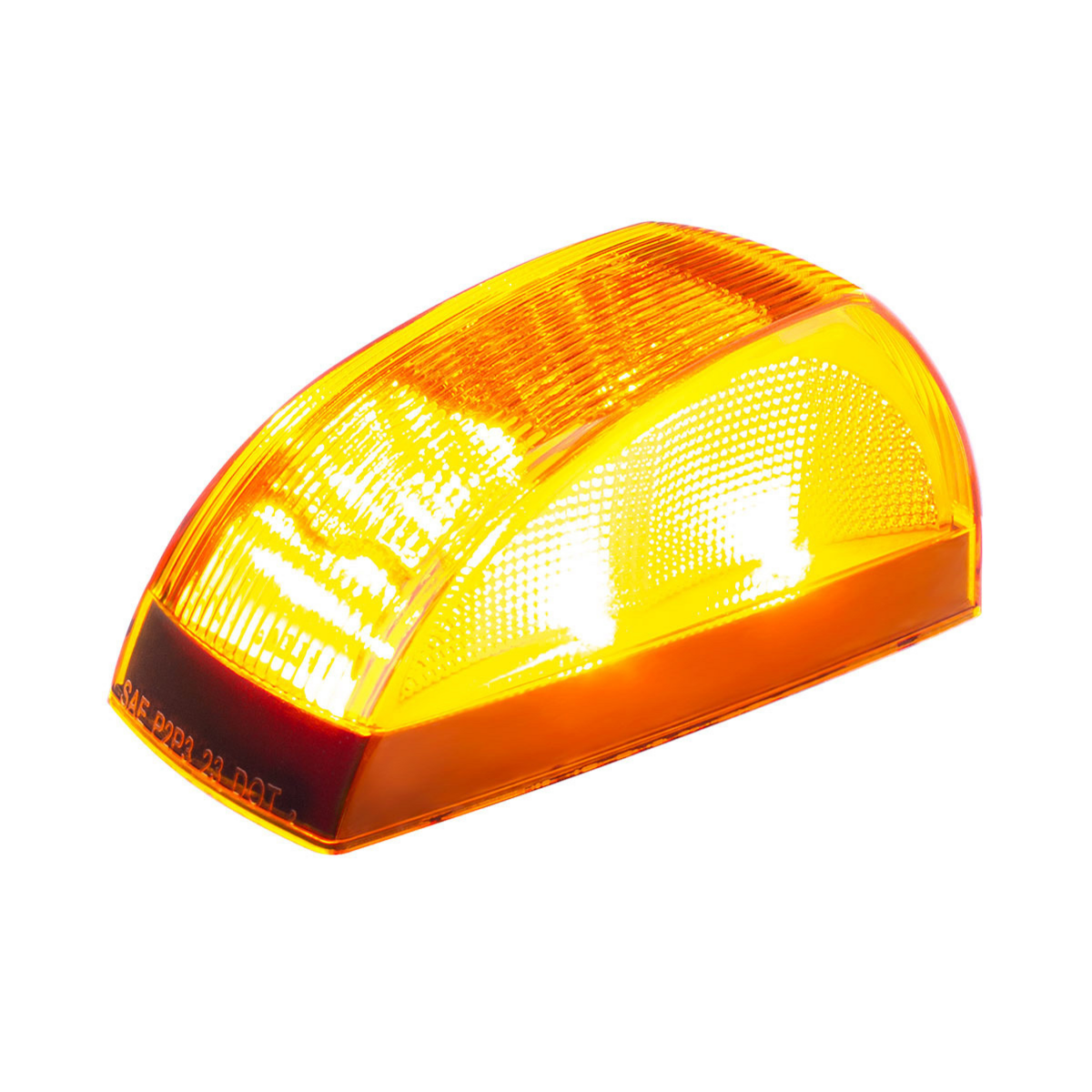 8 LED Cab Light For Freightliner M2-Amber LED/Amber Lens - Thumbnail 12