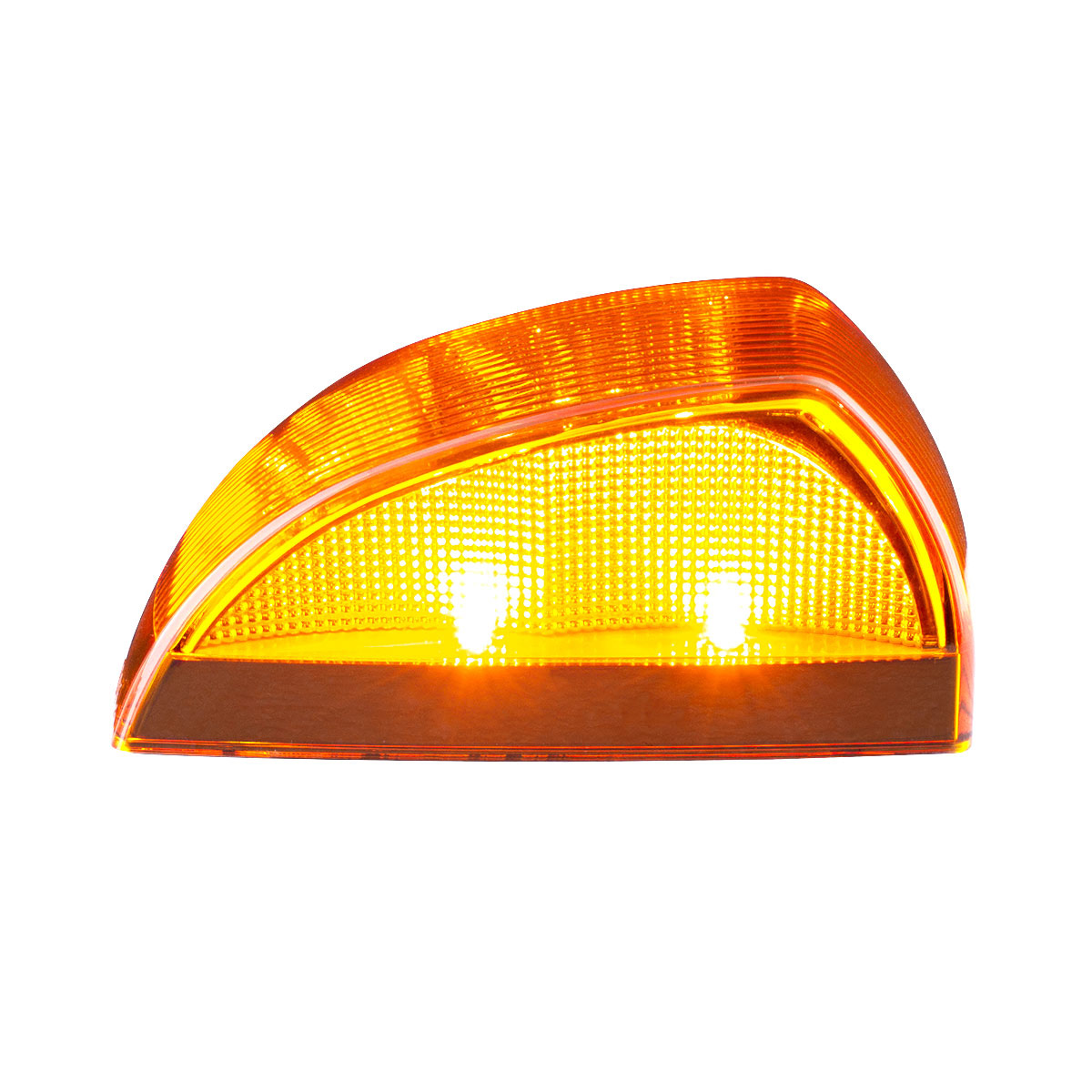 8 LED Cab Light For Freightliner M2-Amber LED/Amber Lens - Thumbnail 3