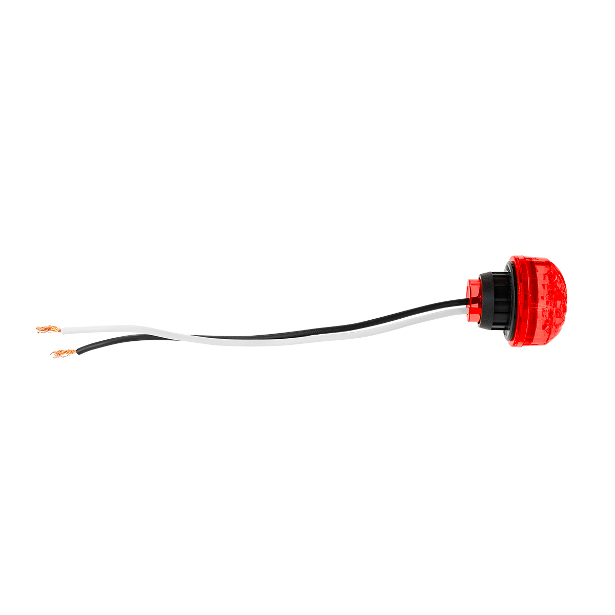 LED 1-1/4" Round Light (Clearance/Marker) - Red LED/Red Lens - Thumbnail 5