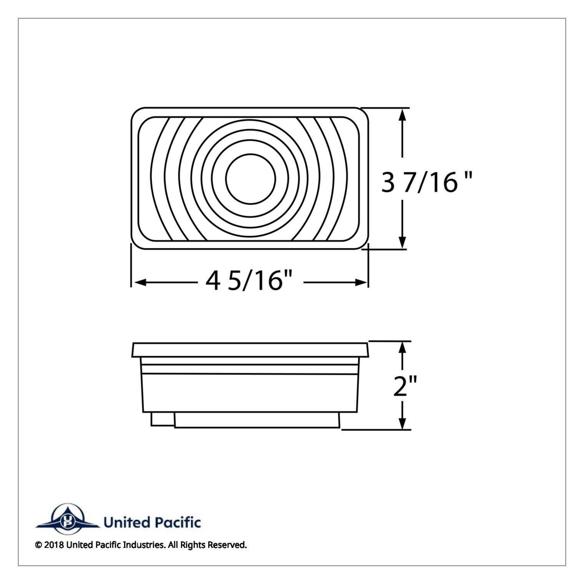 Rectangular Turn Signal Light - Amber Lens (Each) - Thumbnail 5