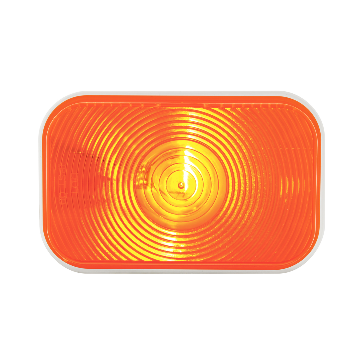 Rectangular Turn Signal Light Kit - Amber Lens