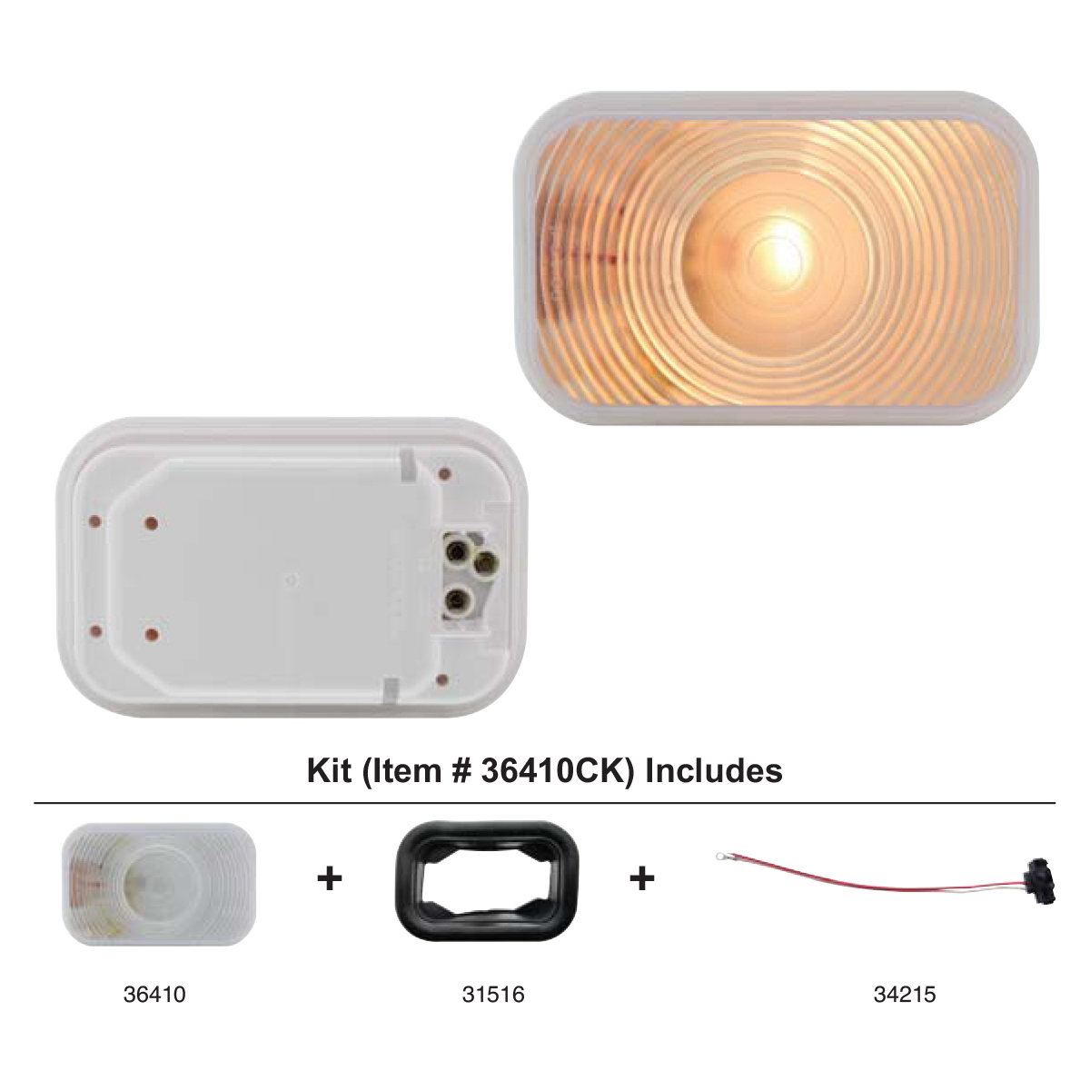 Rectangular Back-Up Light Kit - Thumbnail 6