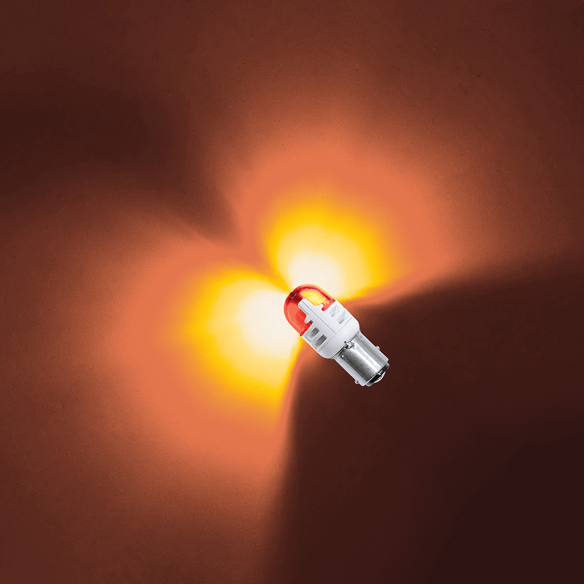 High Power 6 LED 1157 Bulb-Amber (Pair) - Thumbnail 11