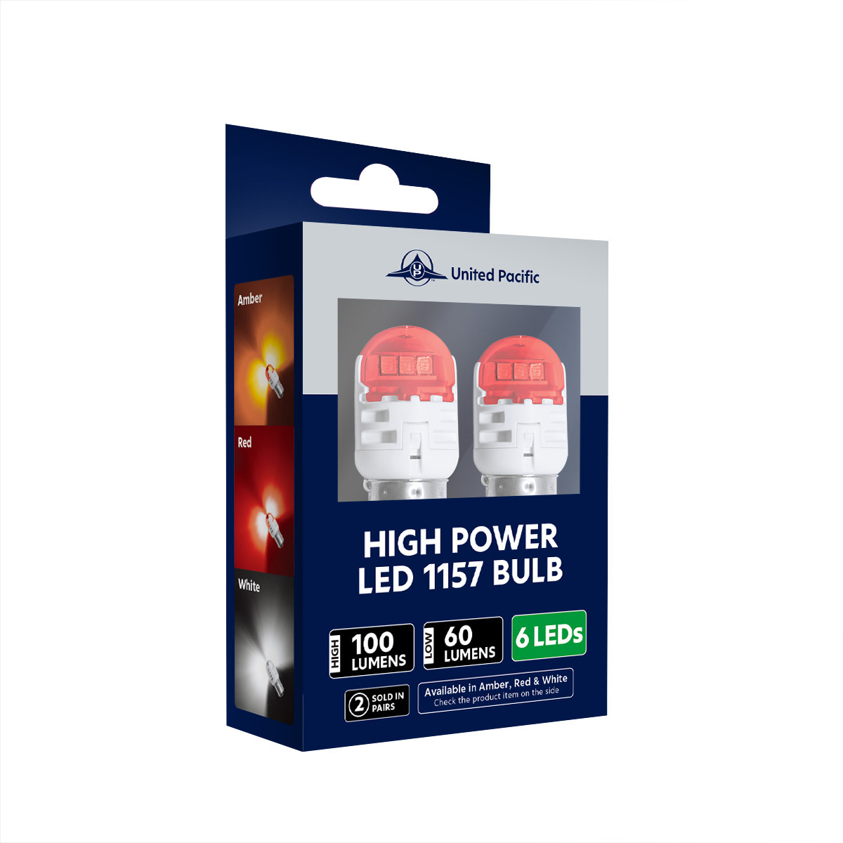 High Power 6 LED 1157 Bulb-Red (Pair) - Thumbnail 10
