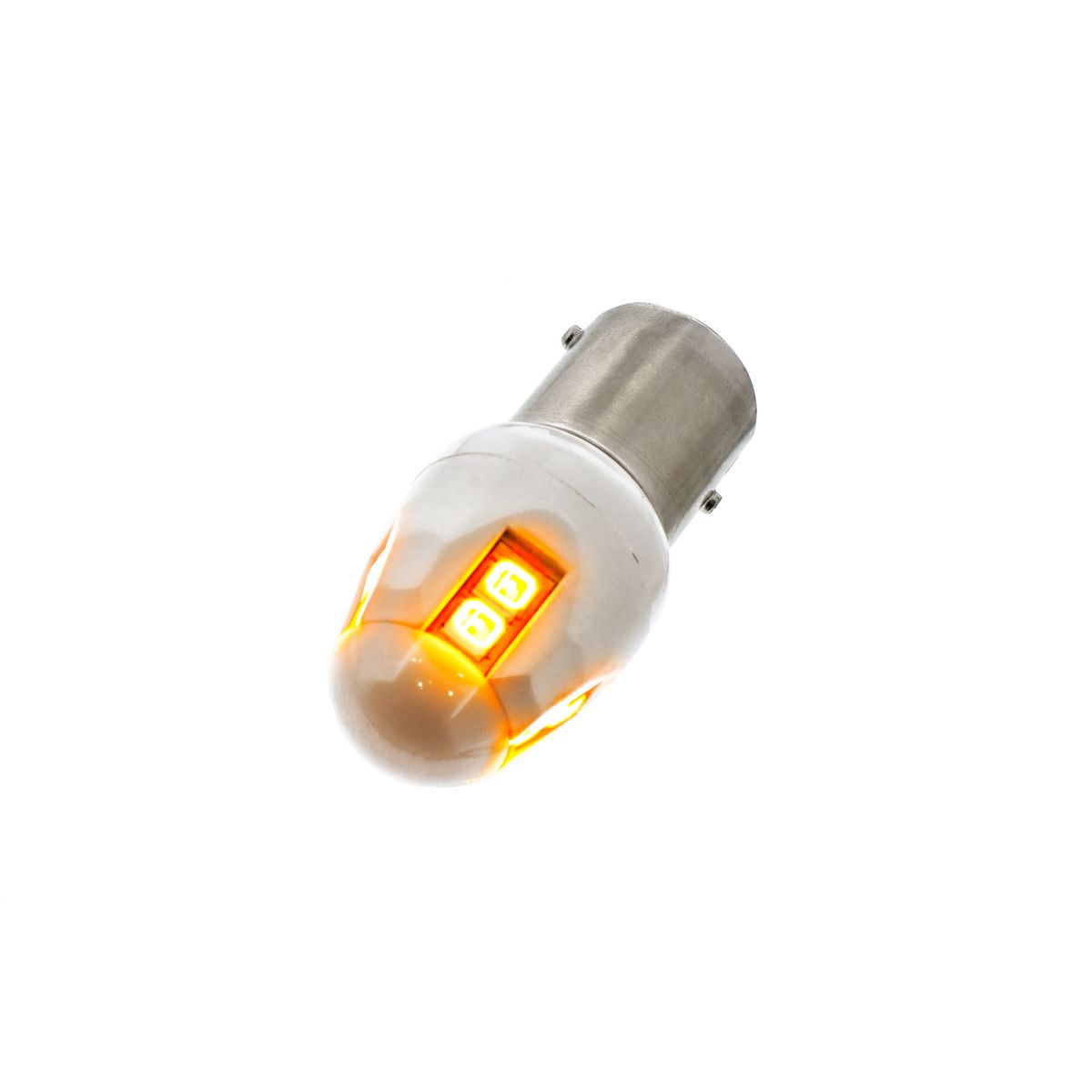 High Power 8 LED 1157 Type Bulb - Amber (Color Box of 2) - Thumbnail 3