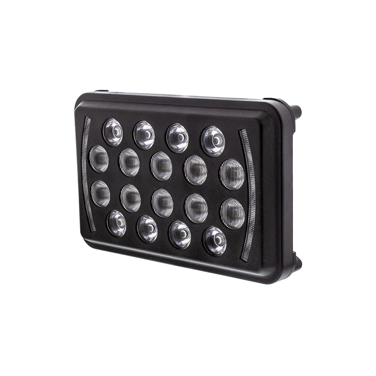 ULTRALIT - 18 High Power LED Rectangular Light With LED Position Light Bar - Thumbnail 4