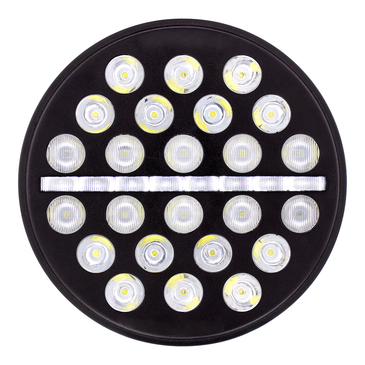 ULTRALIT - 24 High Power LED Circular Light With Dual Color LED Position Light Bar - Thumbnail 4