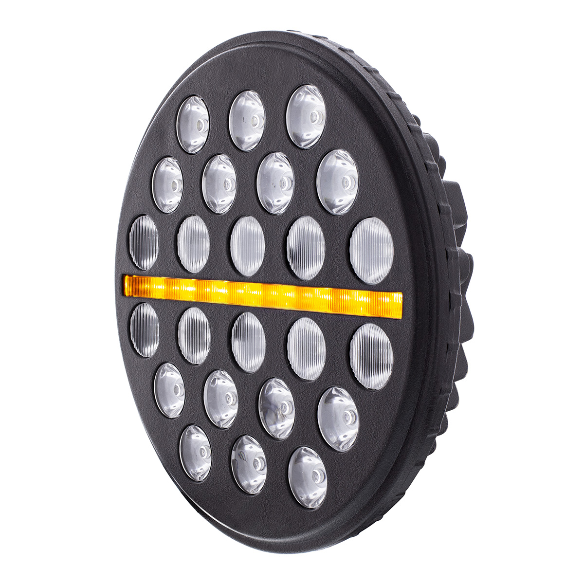 ULTRALIT - 24 High Power LED Circular Light With Dual Color LED Position Light Bar - Thumbnail 7