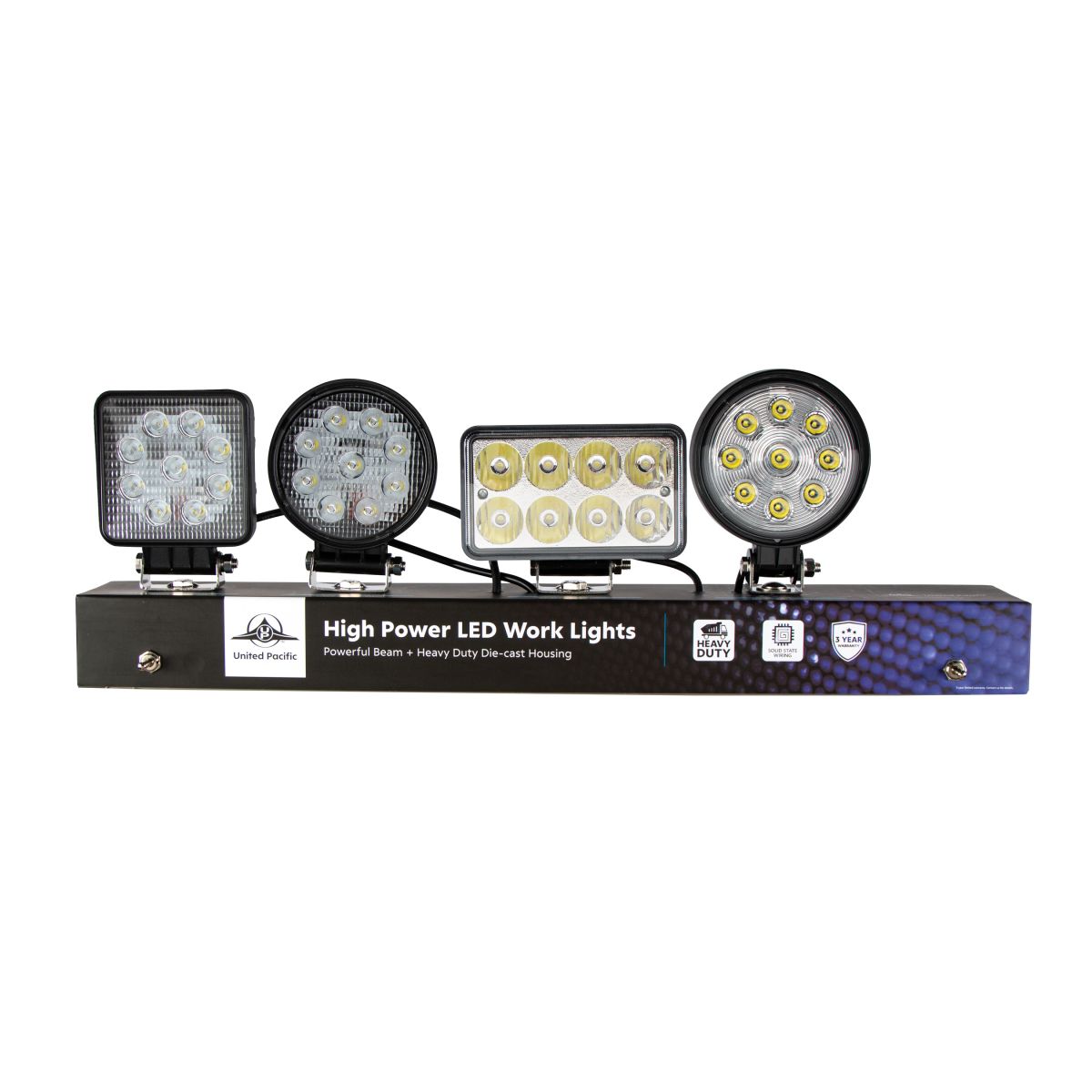 United Pacific Work Light Display With 36671, 36672, 36507, 36965