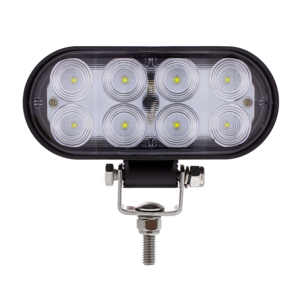 8 LED Oval Wide Angle Driving/Work Light (Retail) - Thumbnail 2