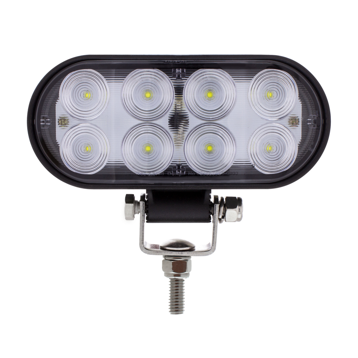 8 LED Oval Wide Angle Driving/Work Light (Retail) - Thumbnail 7
