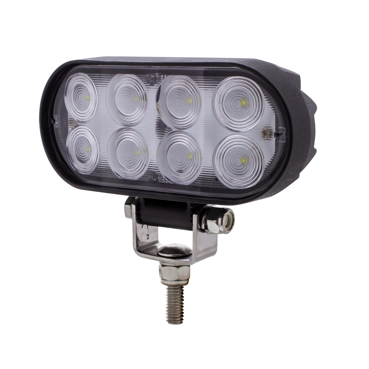 8 LED Oval Wide Angle Driving/Work Light (Retail) - Thumbnail 8